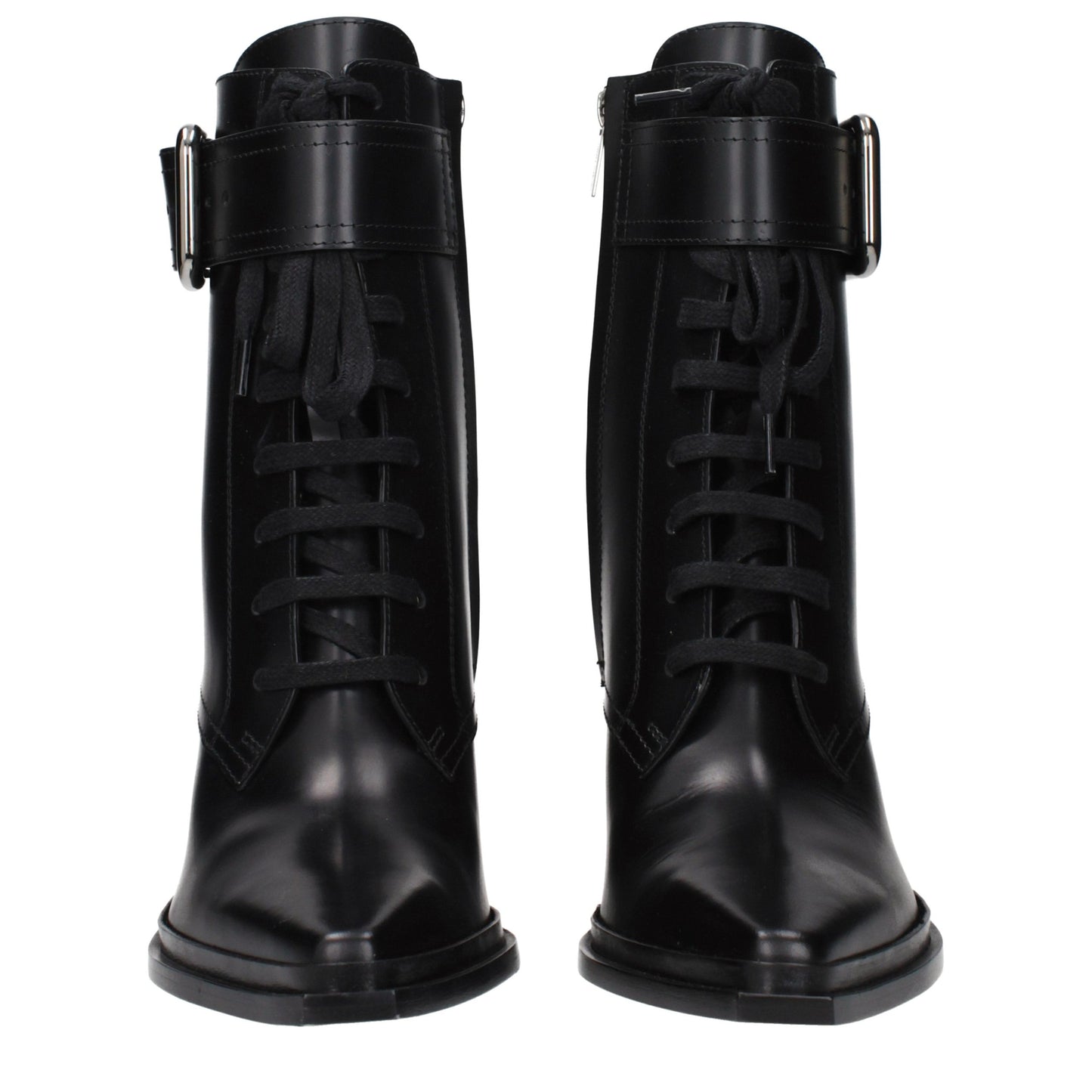 Jimmy Choo Black Leather Ankle Boots