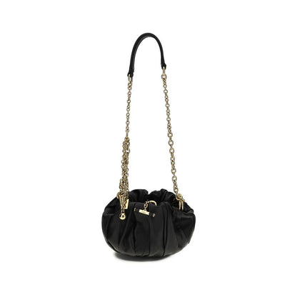 Chloé Black Lamb Ovis Aries Aries Shoulder Bag