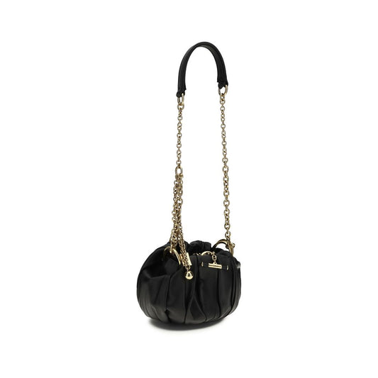 Chloé Black Lamb Ovis Aries Aries Shoulder Bag