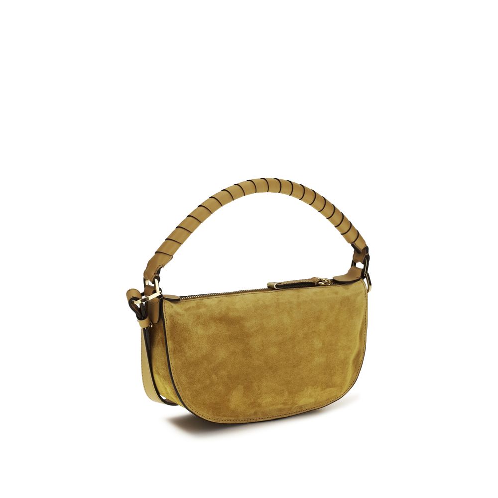 Chloé Brown Calf Leather Bos Taurus Shoulder Bag