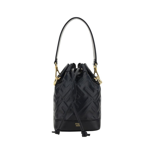 Fendi Black Polyamide Backet Bag