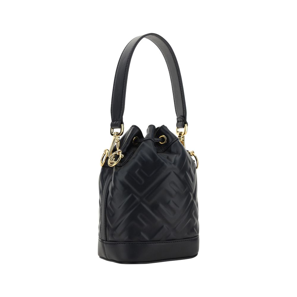 Fendi Black Polyamide Backet Bag