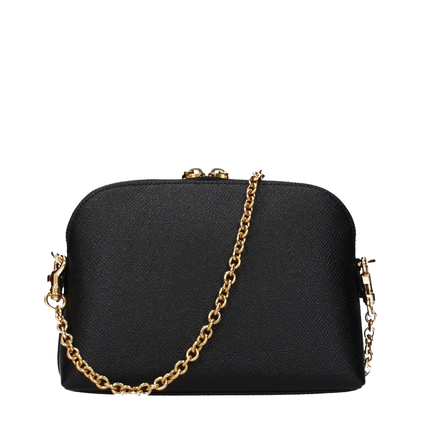 Dolce & Gabbana Black Leather Shoulder Bag