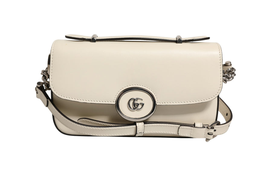 Gucci Petite GG Flap Shoulder Bag