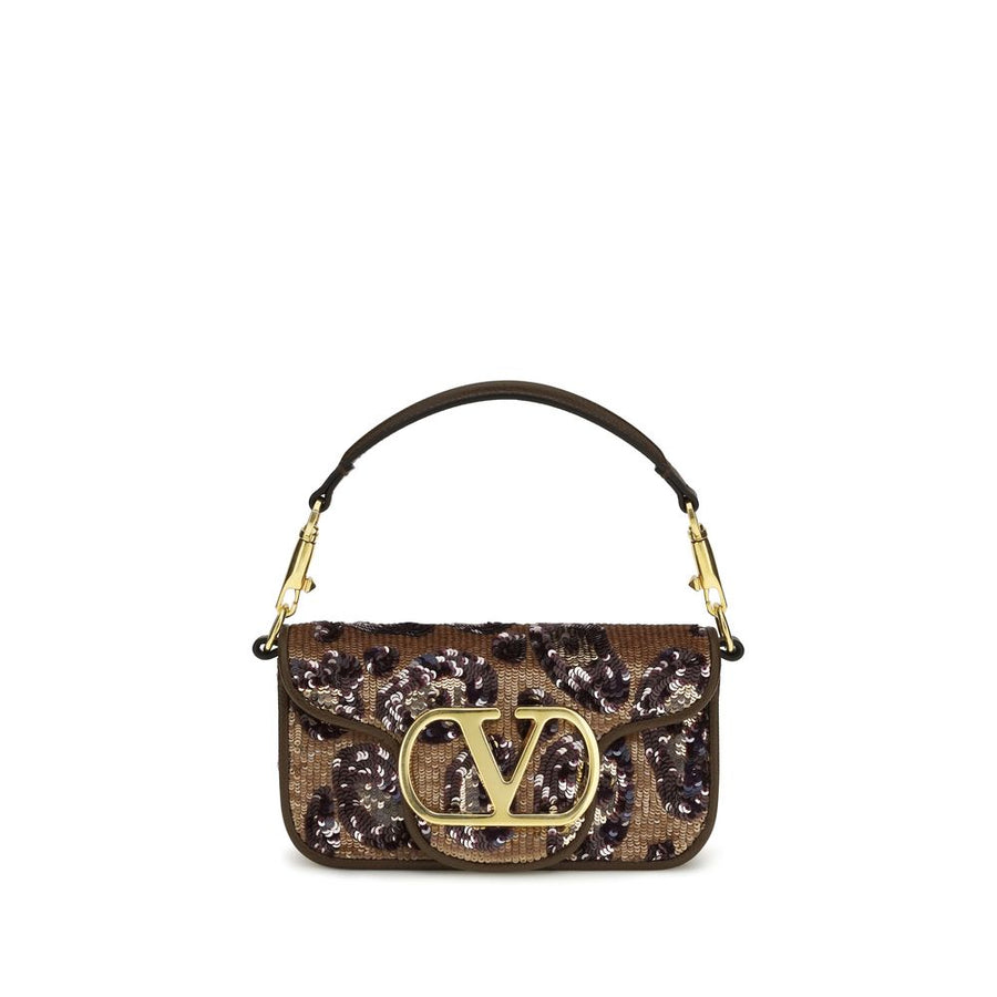 Valentino Garavani Multicolor Silk Shoulder Bag