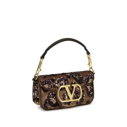 Valentino Garavani Multicolor Silk Shoulder Bag