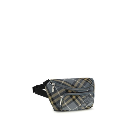 Burberry Multicolor Nylon Clutch Bag