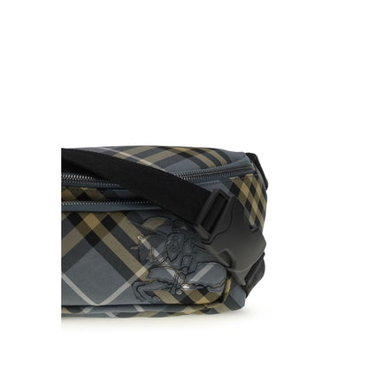 Burberry Multicolor Nylon Clutch Bag