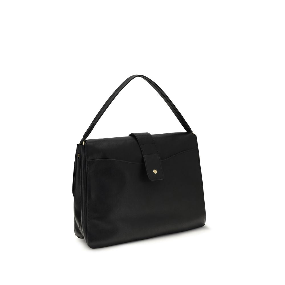 Burberry Black Lamb Ovis Aries Aries Handbag