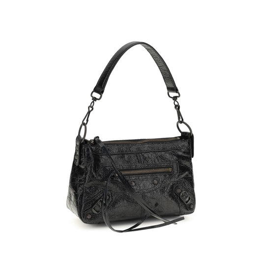 Balenciaga Black Lamb Ovis Aries Aries Handbag