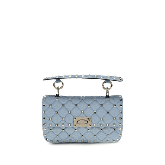 Valentino Garavani Blue Viscose Shoulder Bag