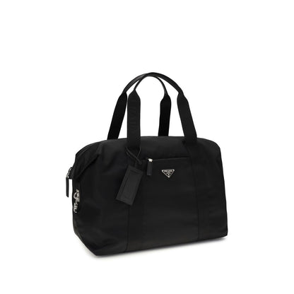 Prada Black Recycled Polyamide Luggage And Travel