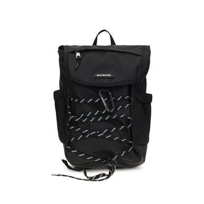 Balenciaga Black Nylon Backpack