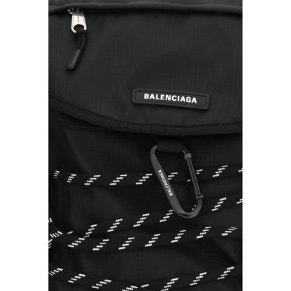 Balenciaga Black Nylon Backpack