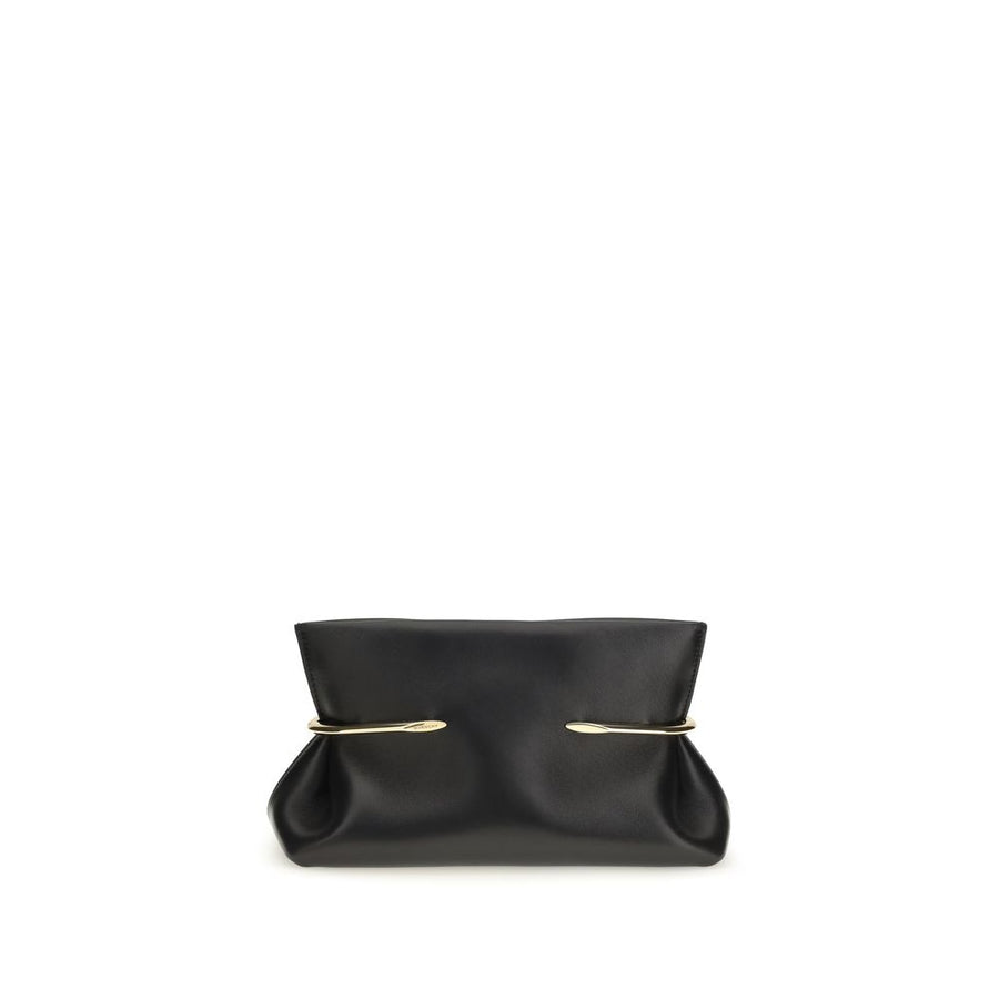 Givenchy Black Napa Leather / Calf Bos Taurus Clutch Bag