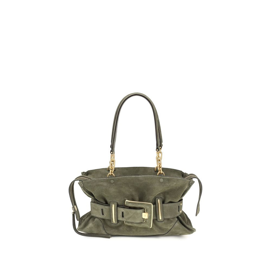 Balmain Bicolor Calf Leather Bos Taurus Handbag