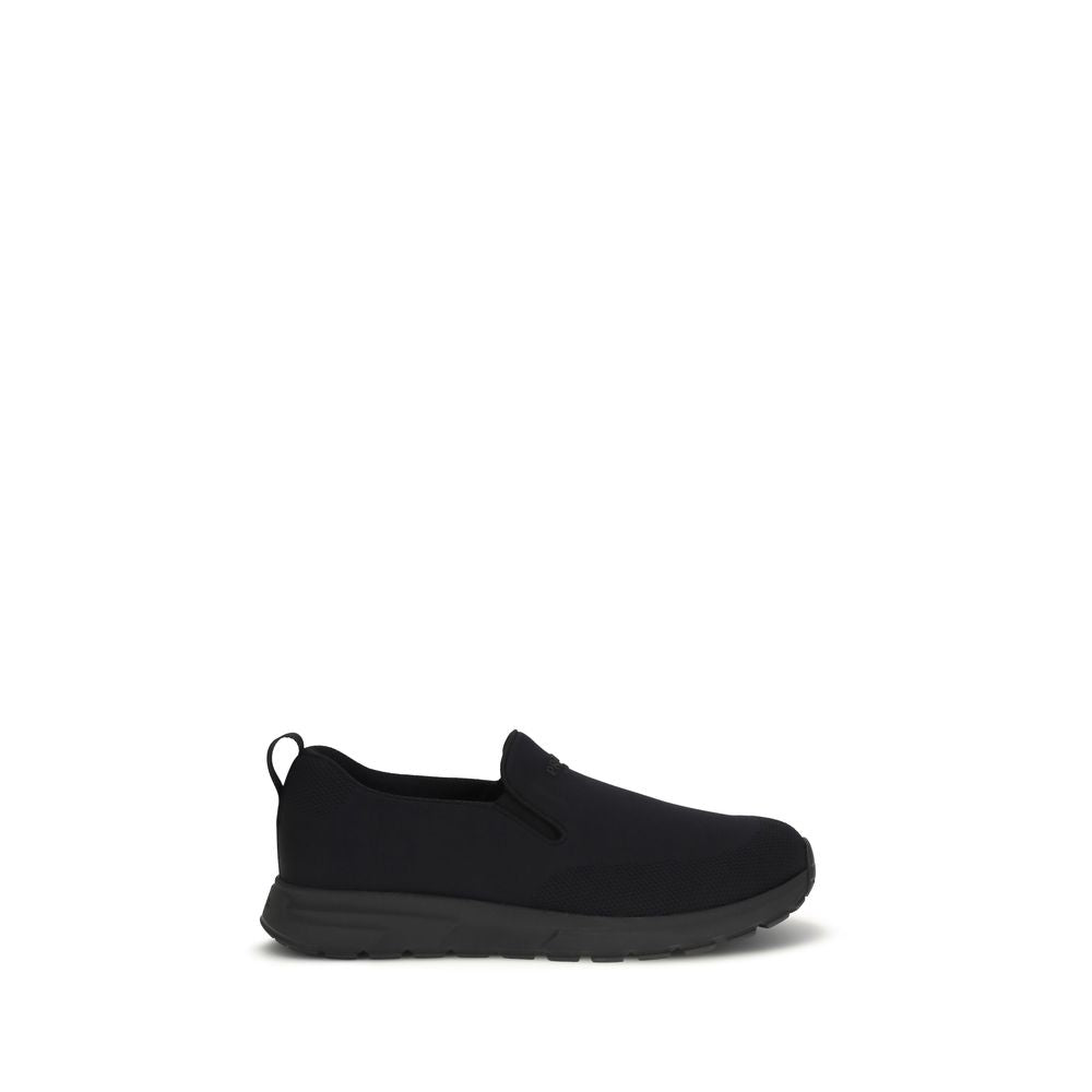 Prada Black Fabric Sneakers