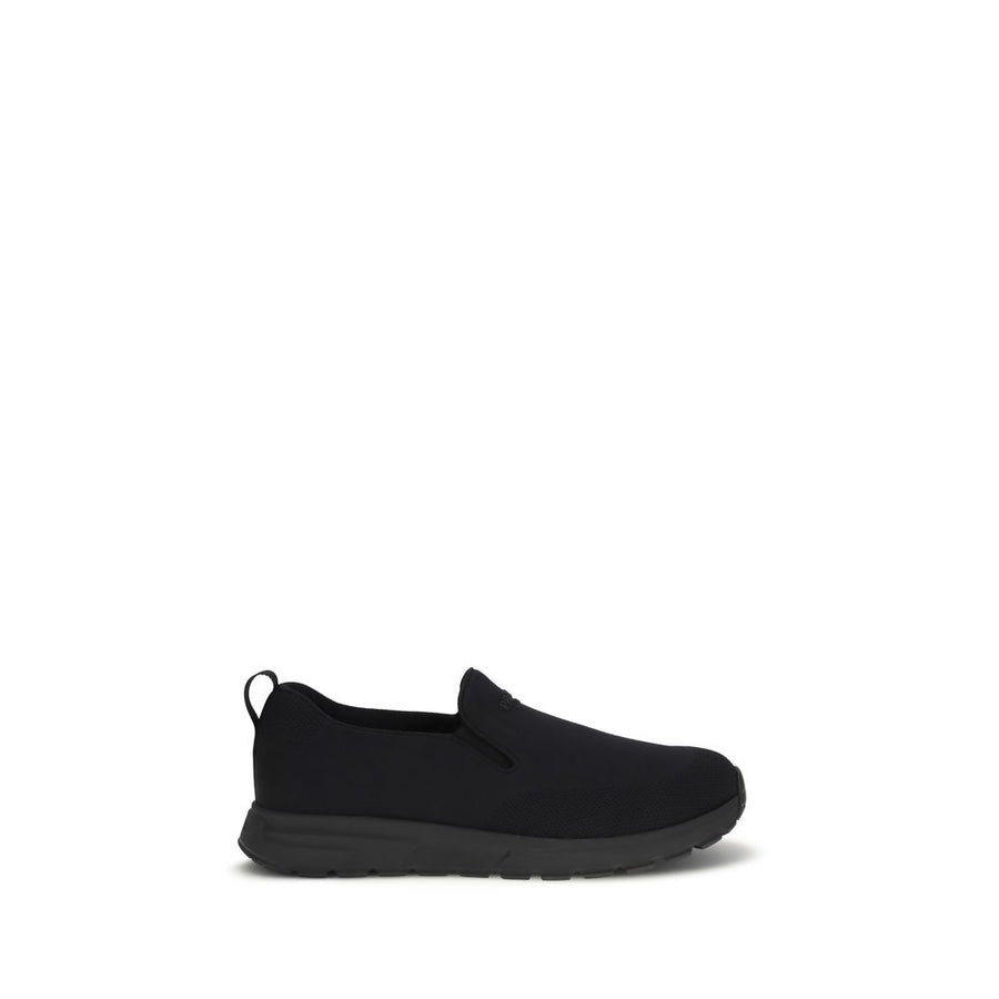Prada Black Fabric Sneakers