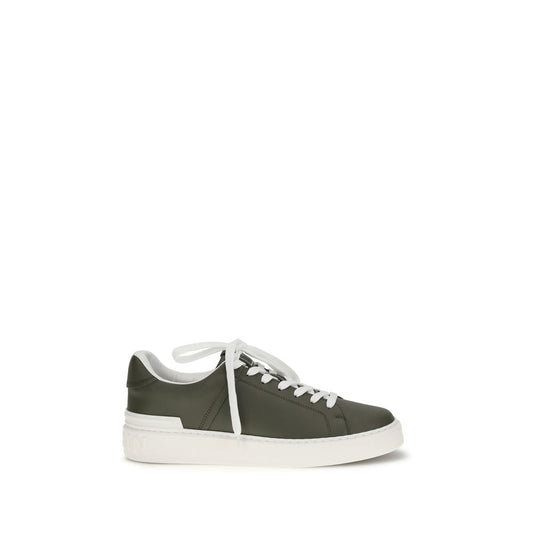 Balmain Bicolor Calf Leather Bos Taurus Sneakers