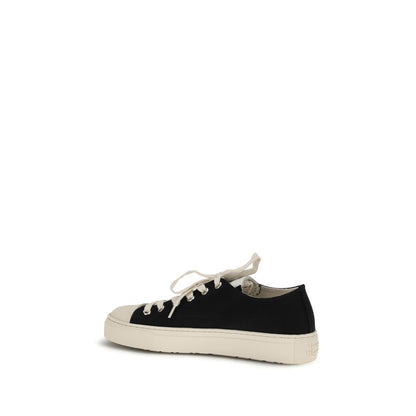Vivienne Westwood Black Fabric Low Top Sneakers