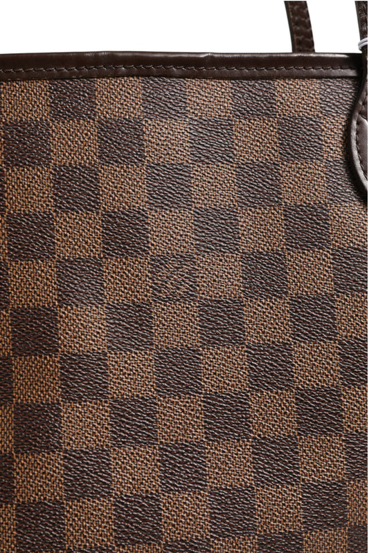 Louis Vuitton Neverfull MM Damier Ebene Tote