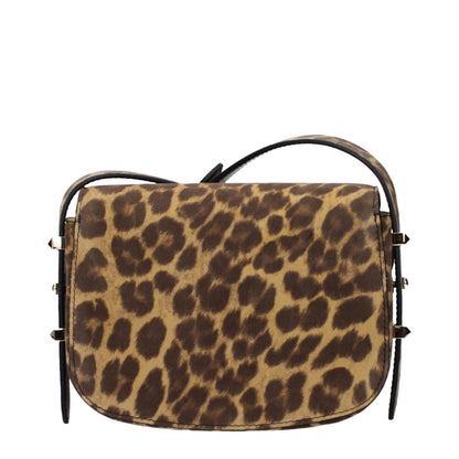 Jimmy Choo Brown Leather Crossbody Bag