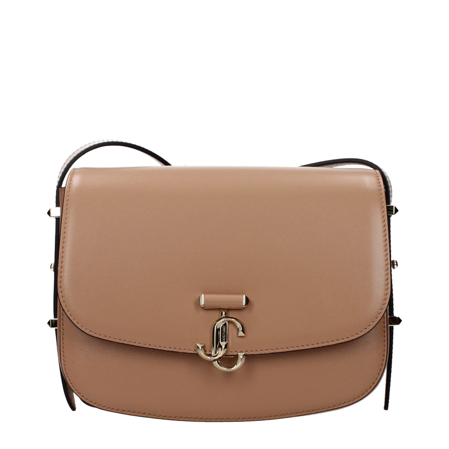 Jimmy Choo Brown Leather Crossbody Bag