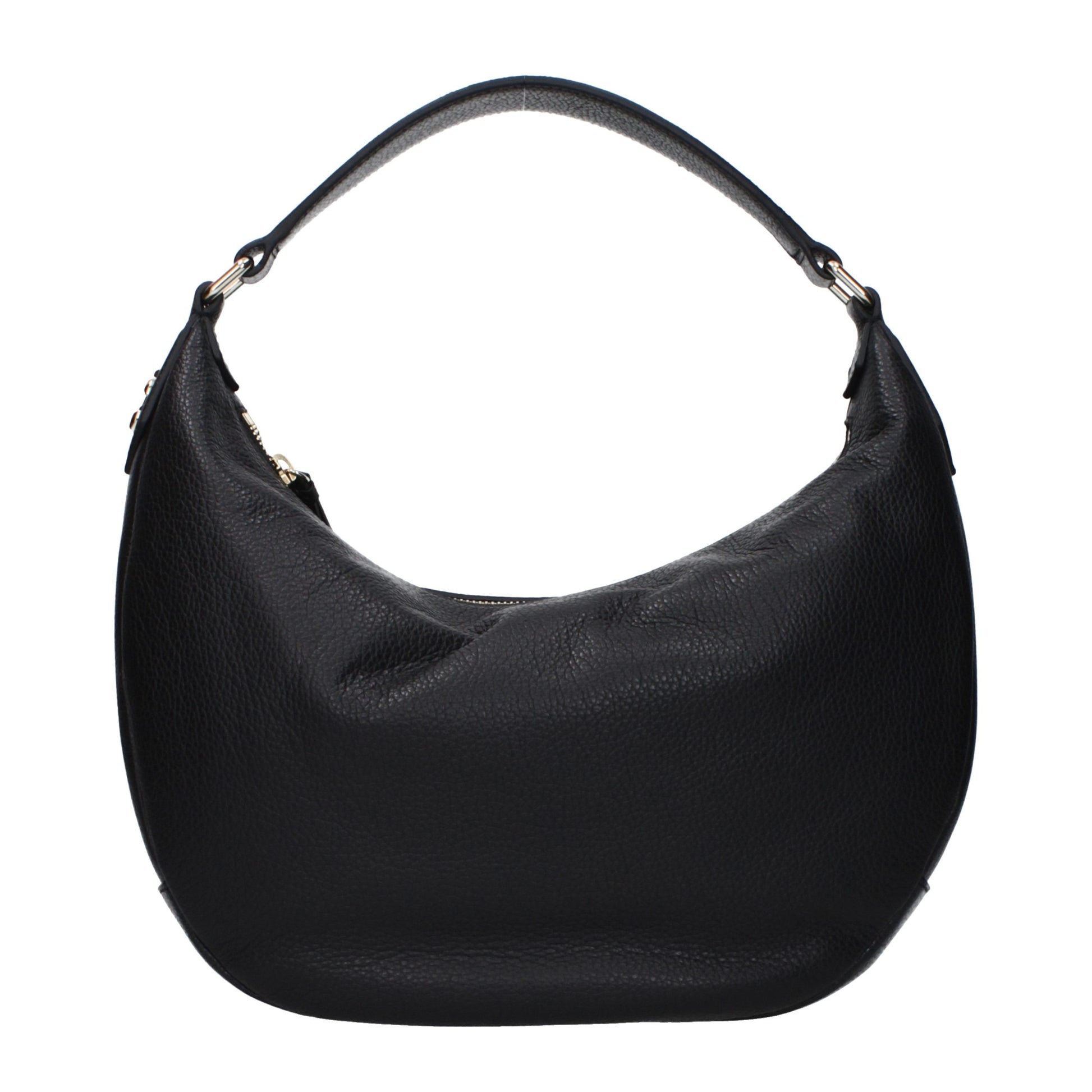 Jimmy Choo Black Leather Shoulder Bag