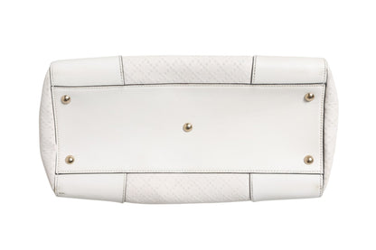 Gucci Medium Diamante Leather Boston Bag