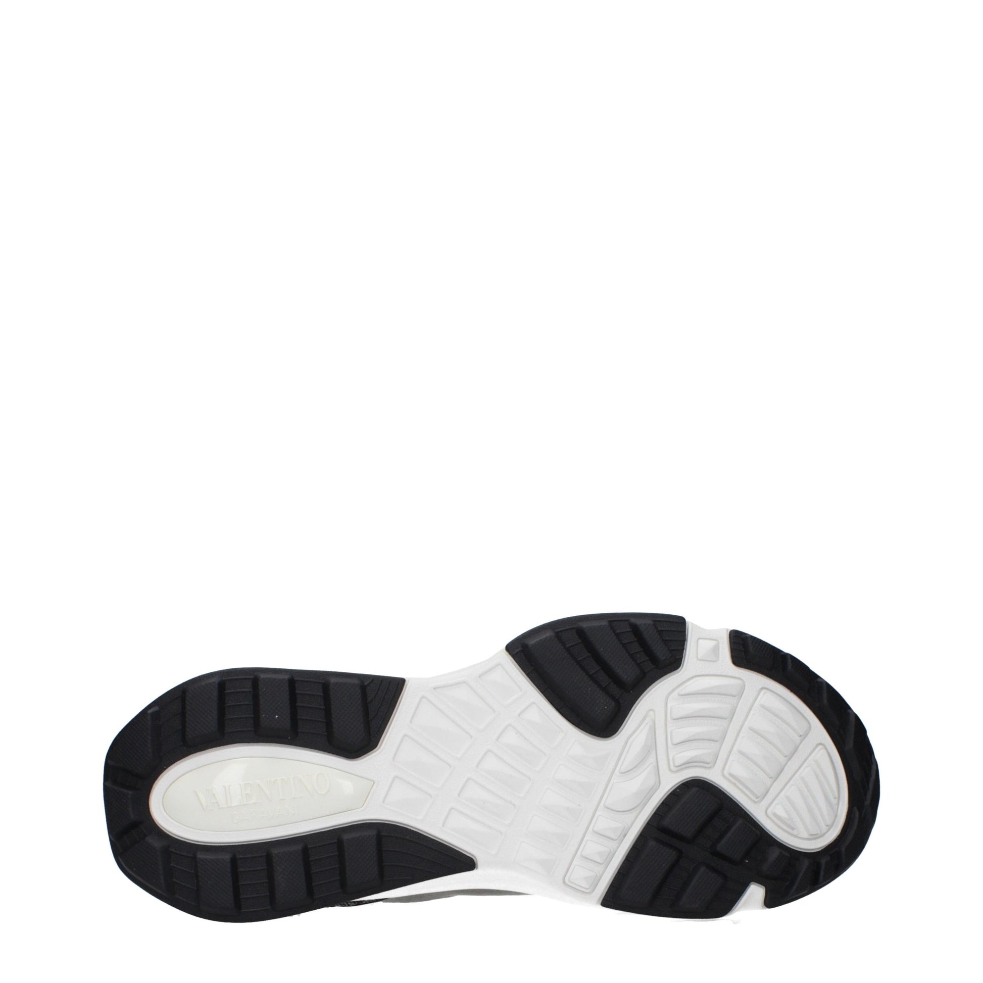 Valentino Garavani Gray Fabric Athletic Sneakers
