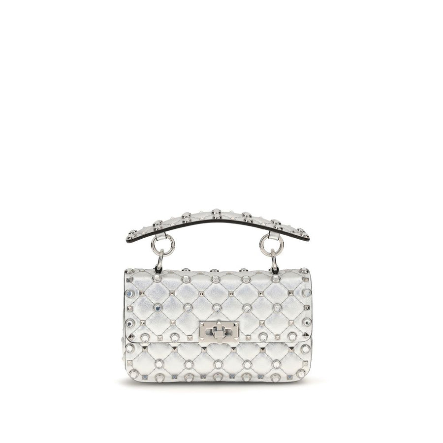Valentino Garavani Silver Lamb Ovis Aries Aries Handbag