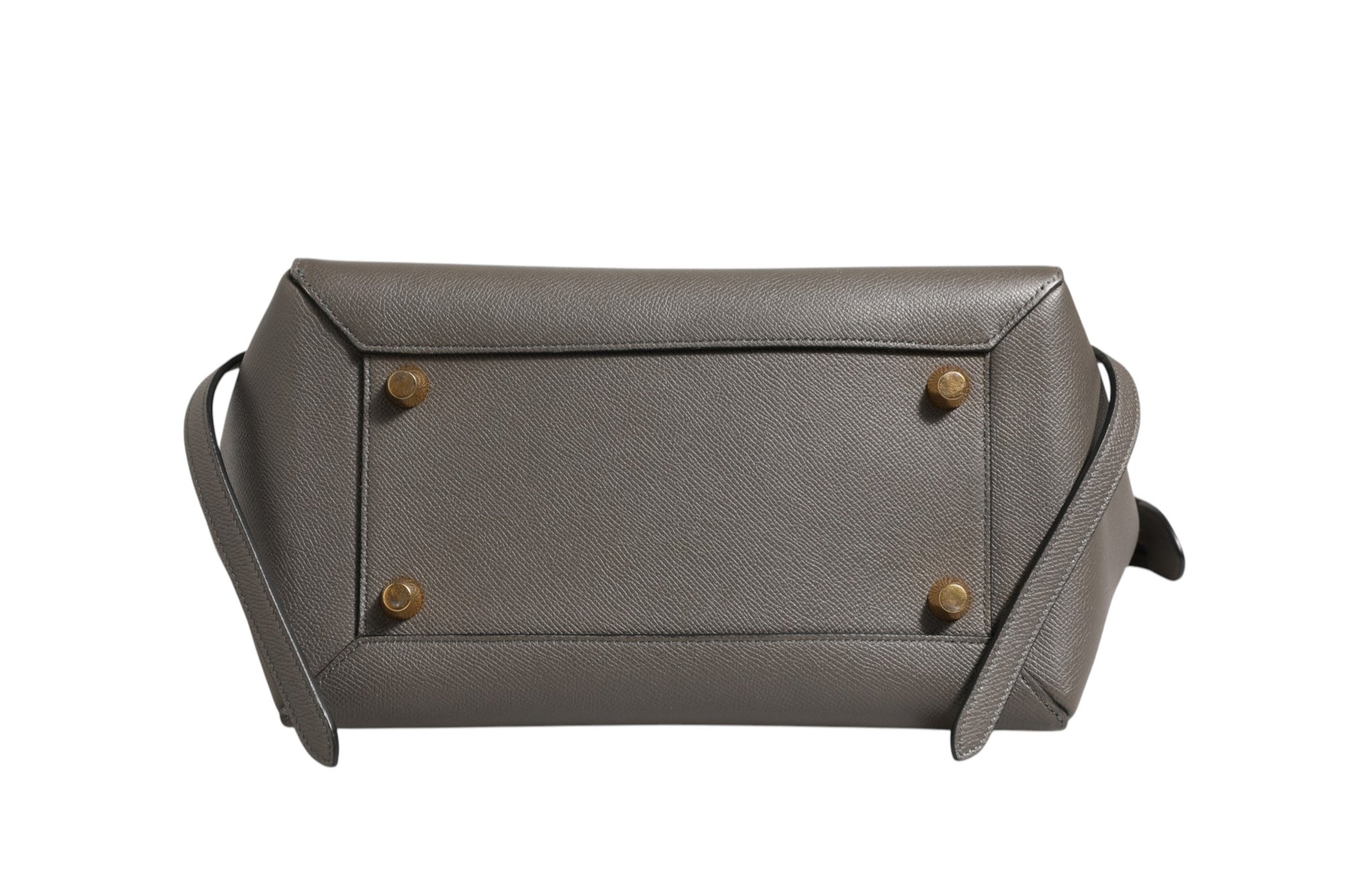 Celine Nano Belt Bag in Grained Calfskin Grey