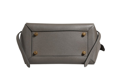 Celine Nano Belt Bag in Grained Calfskin Grey