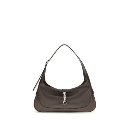Gucci Brown Calf Leather Bos Taurus Shoulder Bag
