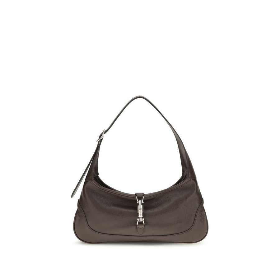 Gucci Brown Calf Leather Bos Taurus Shoulder Bag
