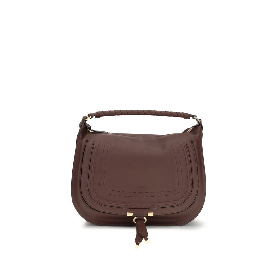 Chloé Brown Calf Leather Bos Taurus Shoulder Bag