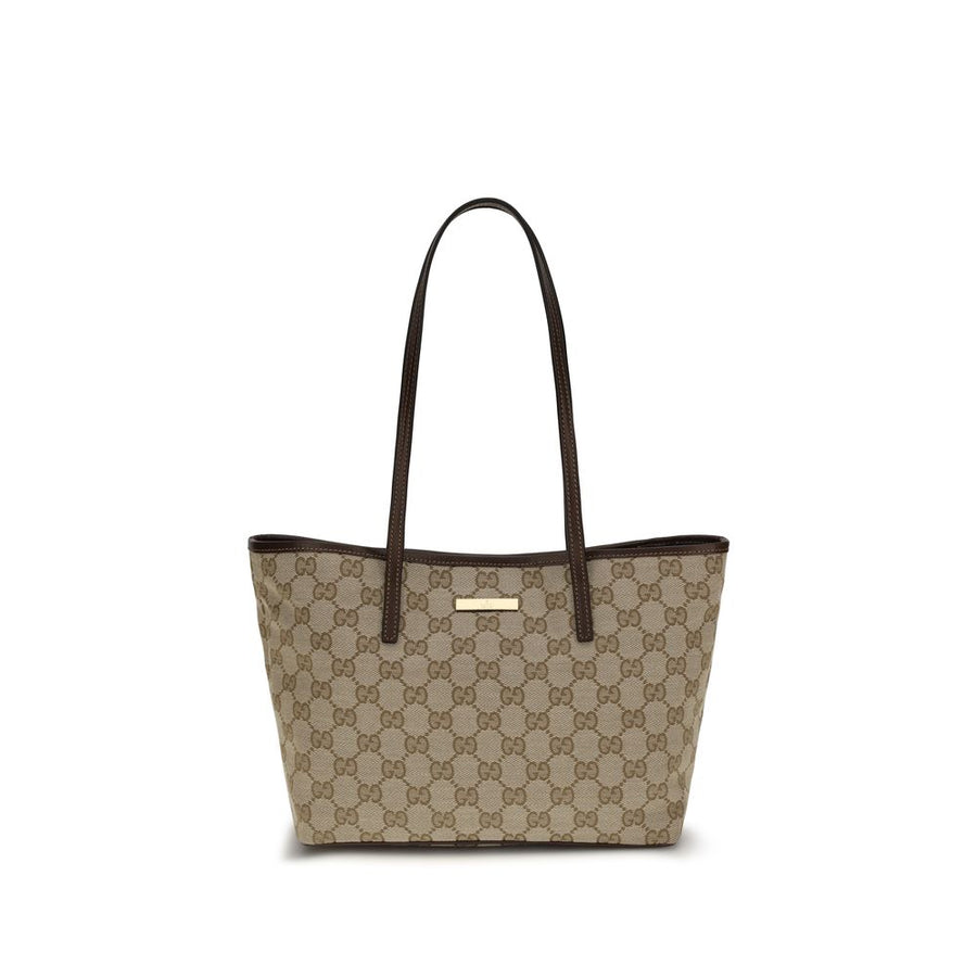 Gucci Beige Polyester Shoulder Bag