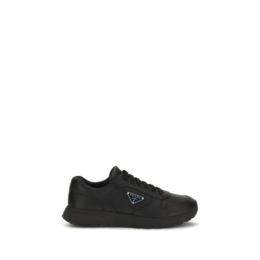 Prada Black Polyester Athletic Sneakers