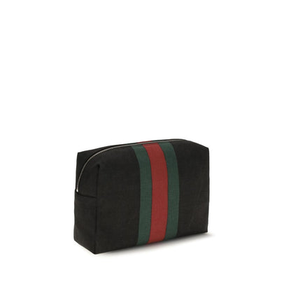 Gucci Black Fabric Handbag