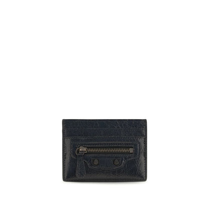 Balenciaga Black Lamb Ovis Aries Aries Wallet