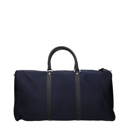 Kiton Blue Nylon Luggage And Travel