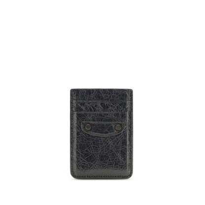 Balenciaga Black Lamb Ovis Aries Aries Wallet