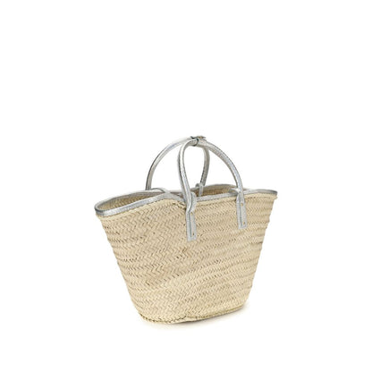 Jacquemus Beige Raffia Handbag