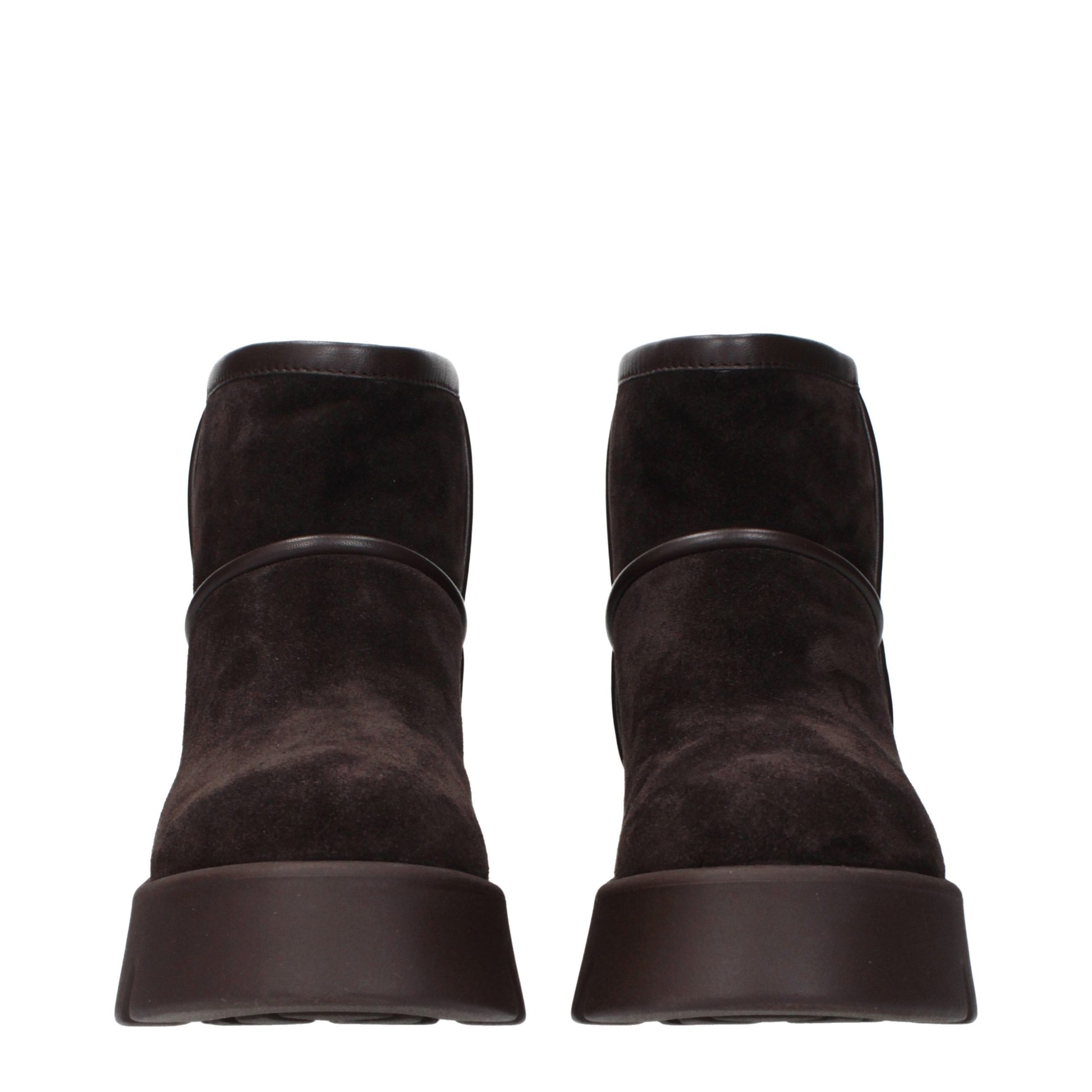 Gianvito Rossi Brown Leather Ankle Boots