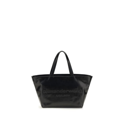 Alexander Wang Black Calf Leather Bos Taurus Shoulder Bag