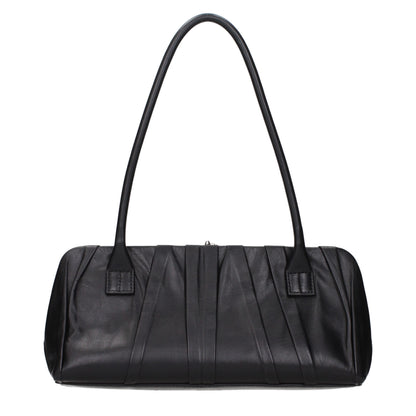 Jil Sander Black Leather Shoulder Bag