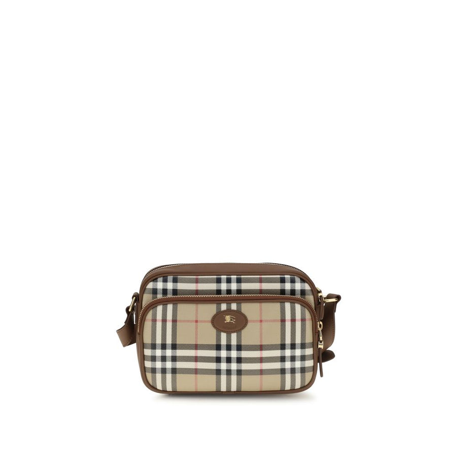Burberry Beige Cotton Shoulder Bag