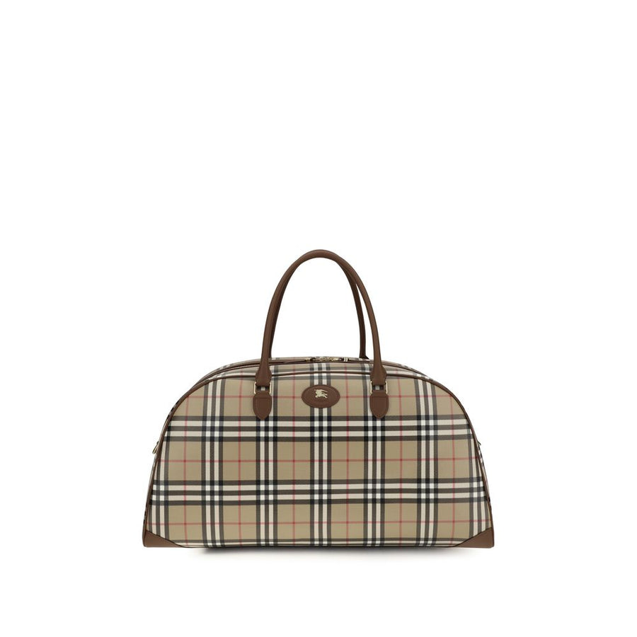 Burberry Beige Cotton Shoulder Bag