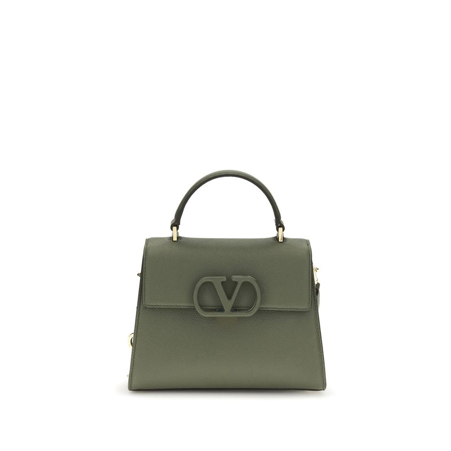 Valentino Garavani Bicolor Calf Leather Bos Taurus Clutch Bag