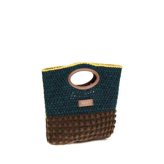 Marni Multicolor Wool Oves Aries Handbag